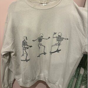 Skeleton Crewneck Urban Outfitters